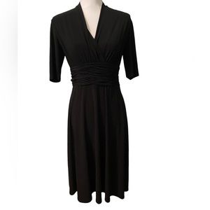 Evan Picone classic black dress